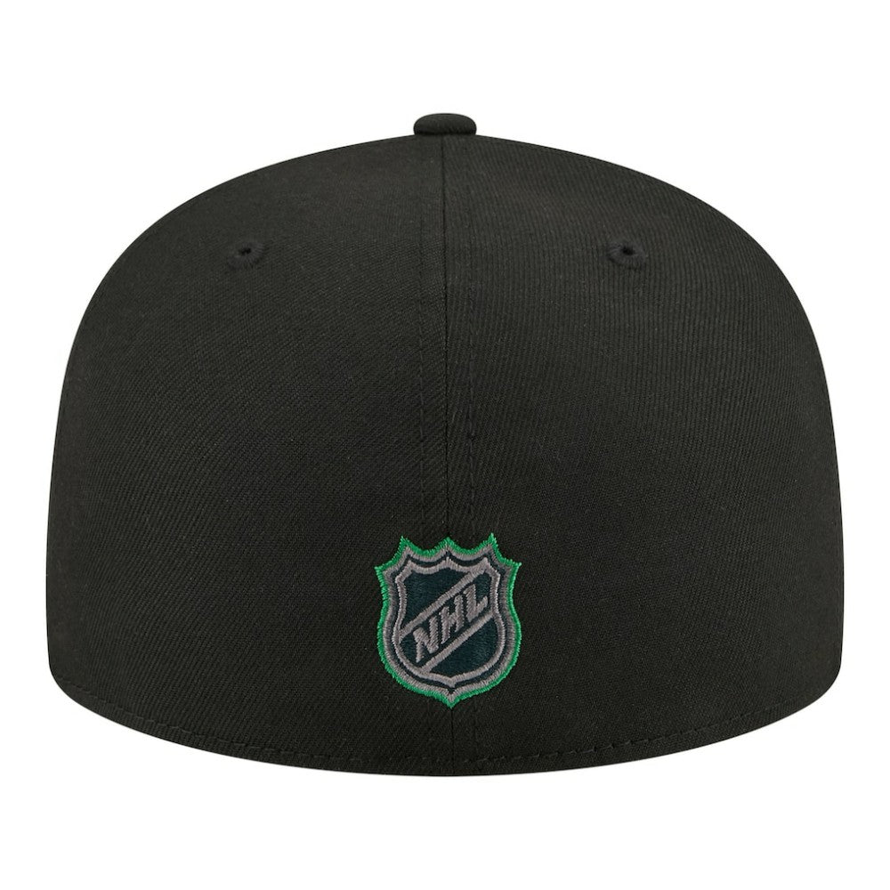 NHL Dallas Stars New Era Color Pop 59FIFTY Fitted Hat - Black