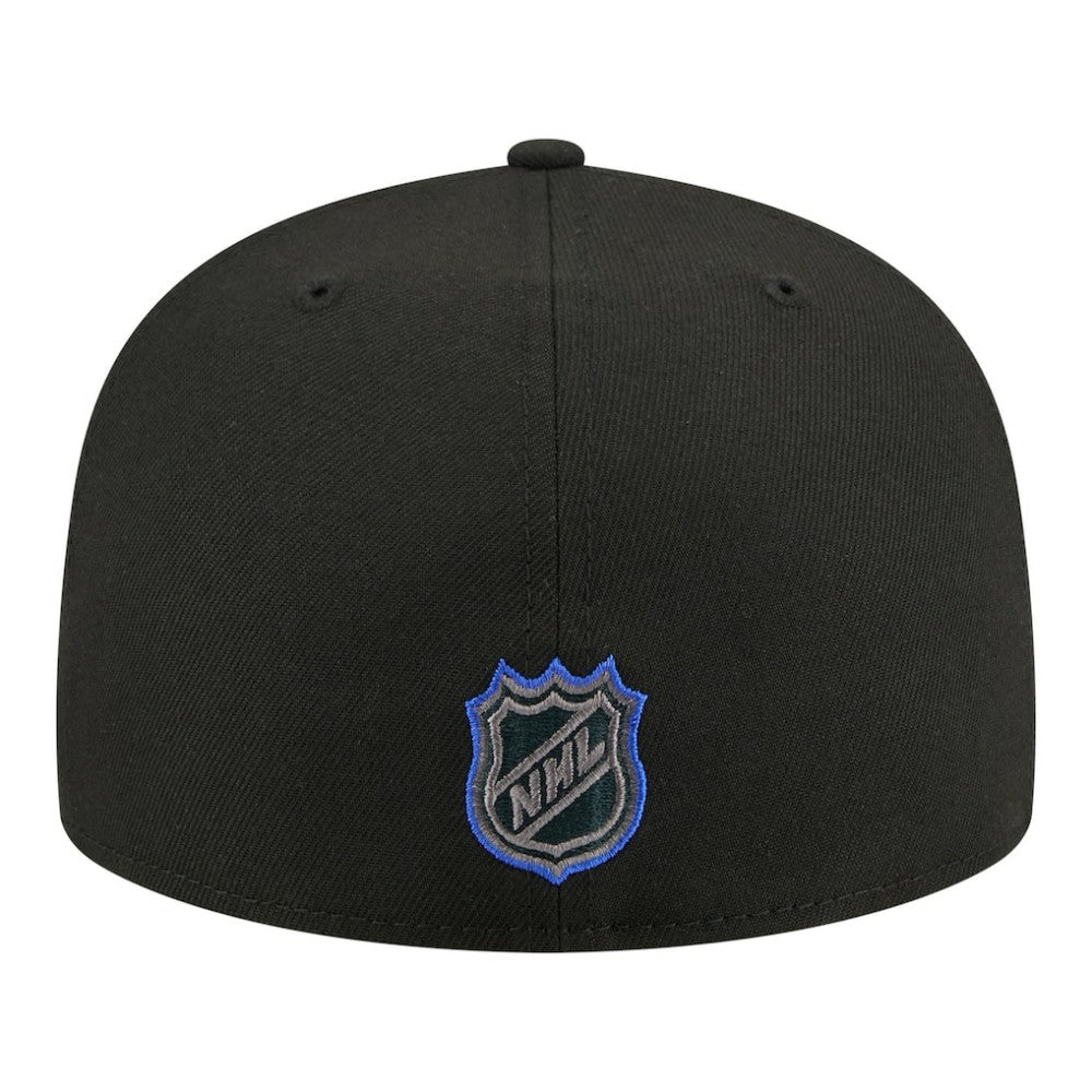 NHL New York Rangers New Era Color Pop 59FIFTY Fitted Hat - Black