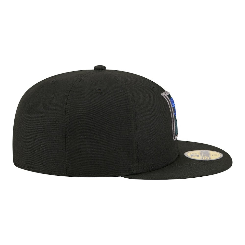 NHL New York Rangers New Era Color Pop 59FIFTY Fitted Hat - Black