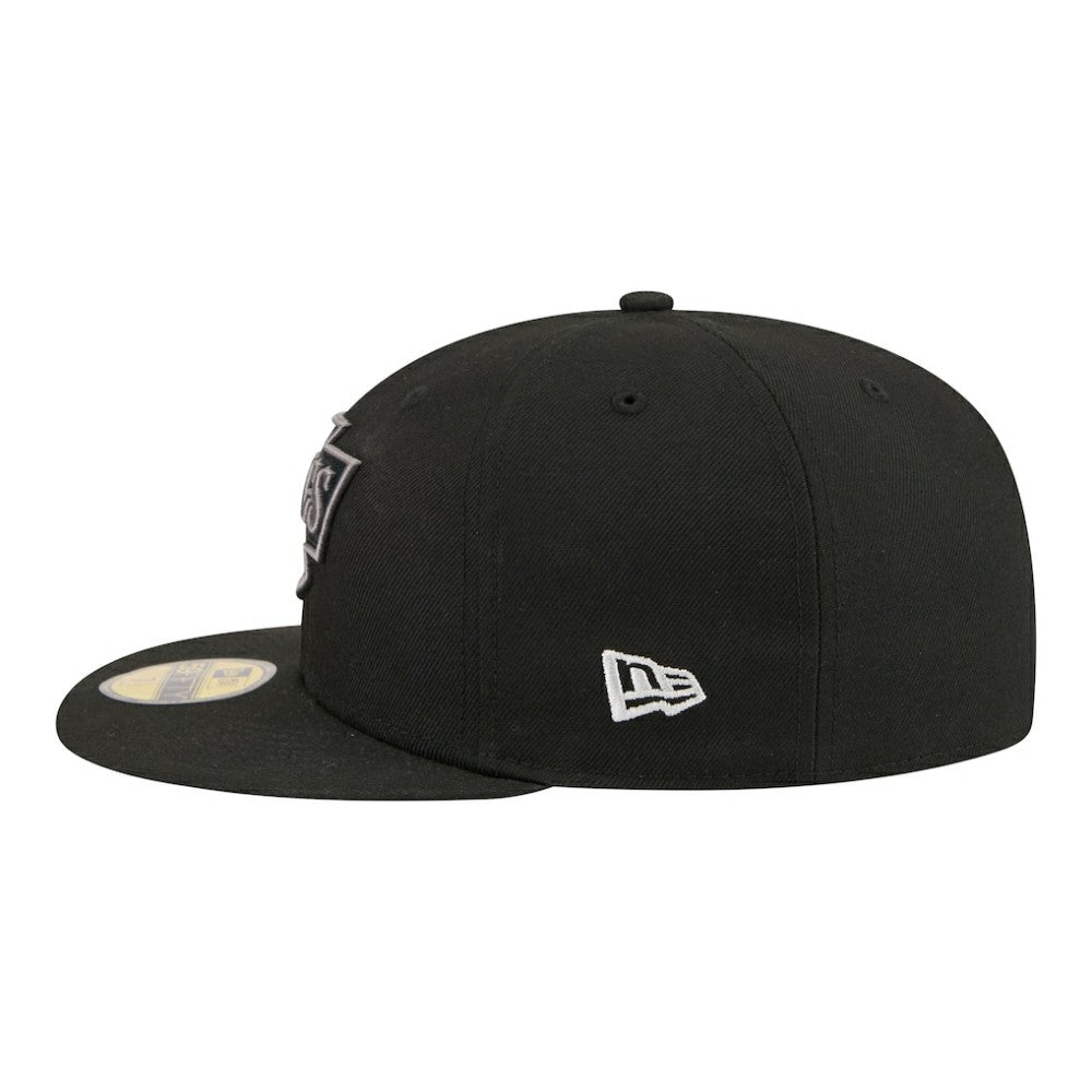 NHL Los Angeles Kings New Era Color Pop 59FIFTY Fitted Hat - Black