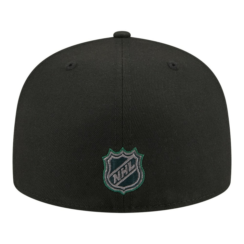 NHL Minnesota Wild New Era Color Pop 59FIFTY Fitted Hat - Black