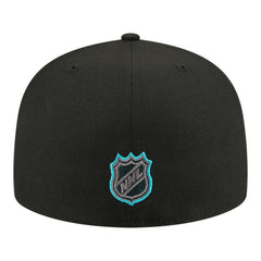 NHL San Jose Sharks New Era Color Pop 59FIFTY Fitted Hat - Black