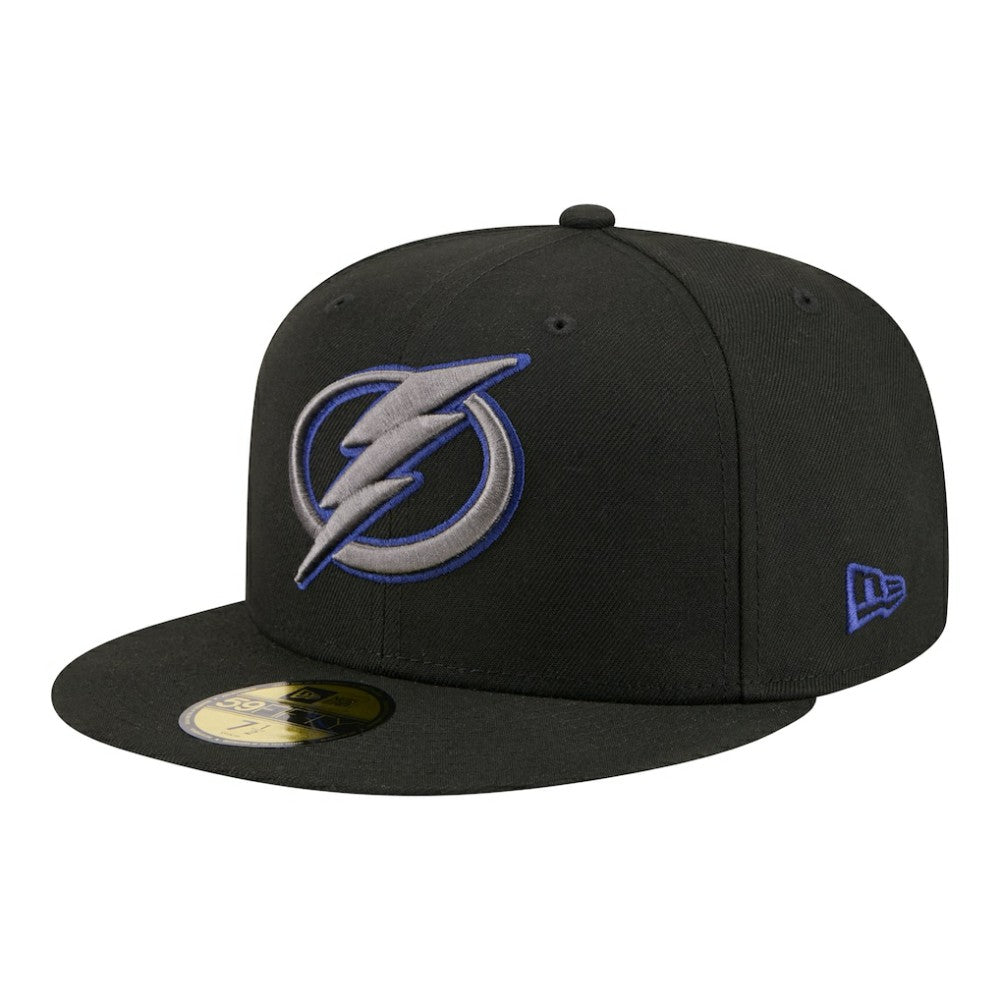 NHL Tampa Bay Lightning New Era Color Pop 59FIFTY Fitted Hat - Black