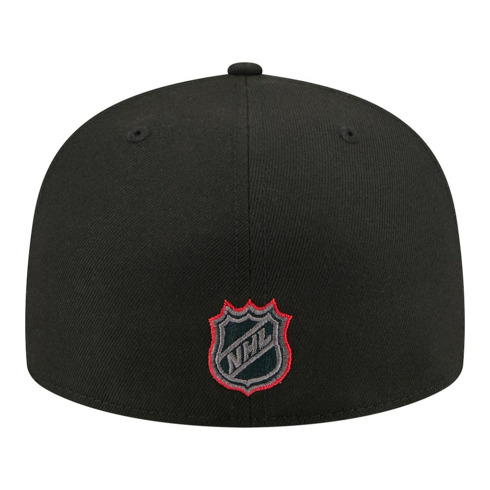 NHL New Jersey Devils New Era Color Pop 59FIFTY Fitted Hat - Black