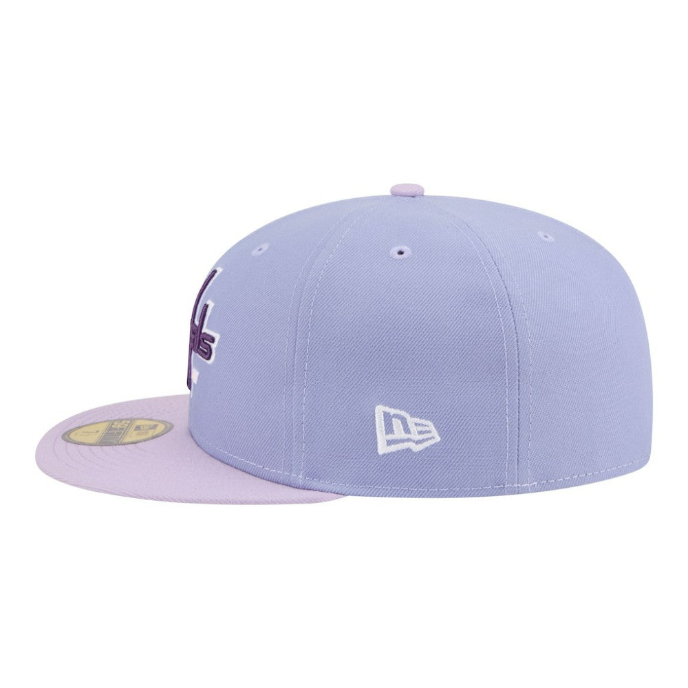 NHL Washington Capitals New Era Lavender Bloom 59FIFTY Fitted Hat - Purple/Light Purple