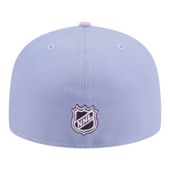 NHL Detroit Red Wings New Era Lavender Bloom 59FIFTY Fitted Hat - Light Purple/Purple