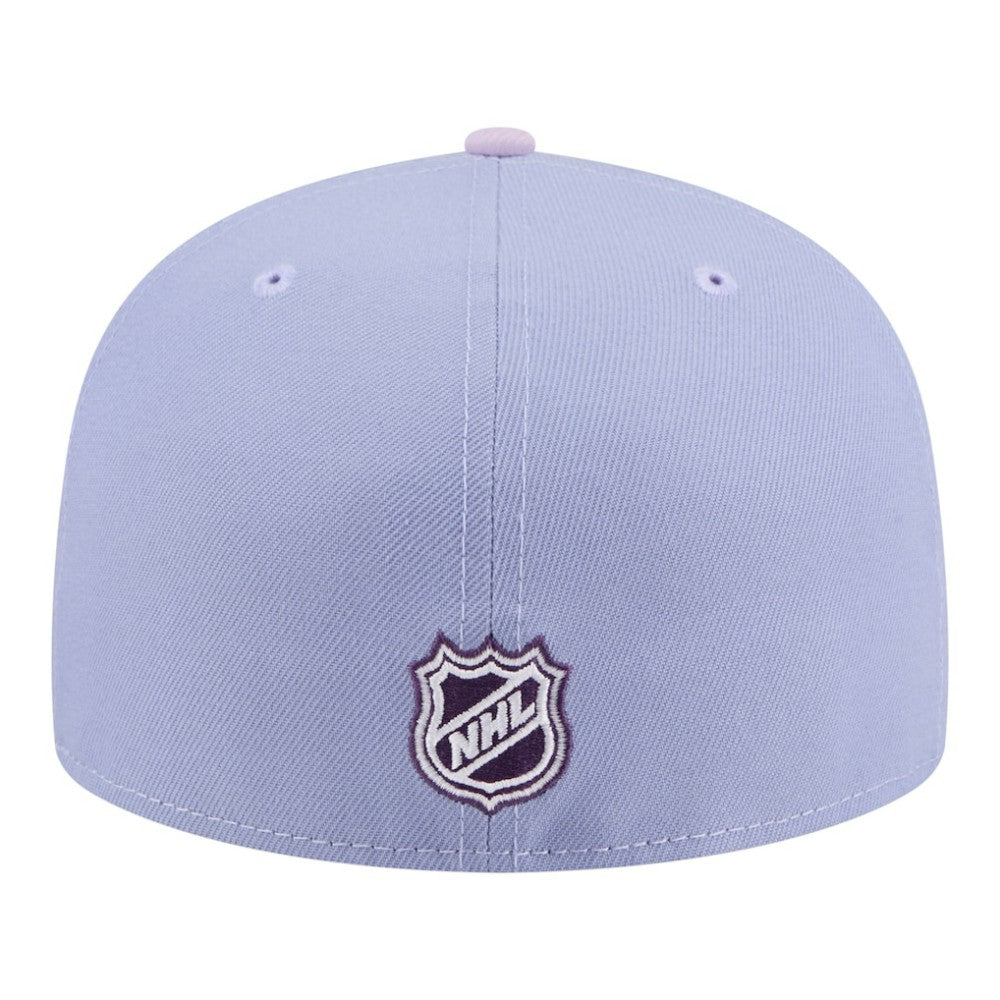 NHL Pittsburgh Penguins New Era Lavender Bloom 59FIFTY Fitted Hat - Light Purple/Purple