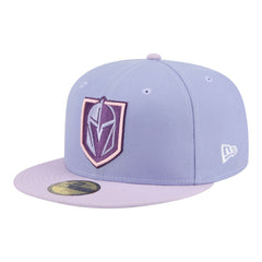 NHL Vegas Golden Knights New Era Lavender Bloom 59FIFTY Fitted Hat - Light Purple/Purple