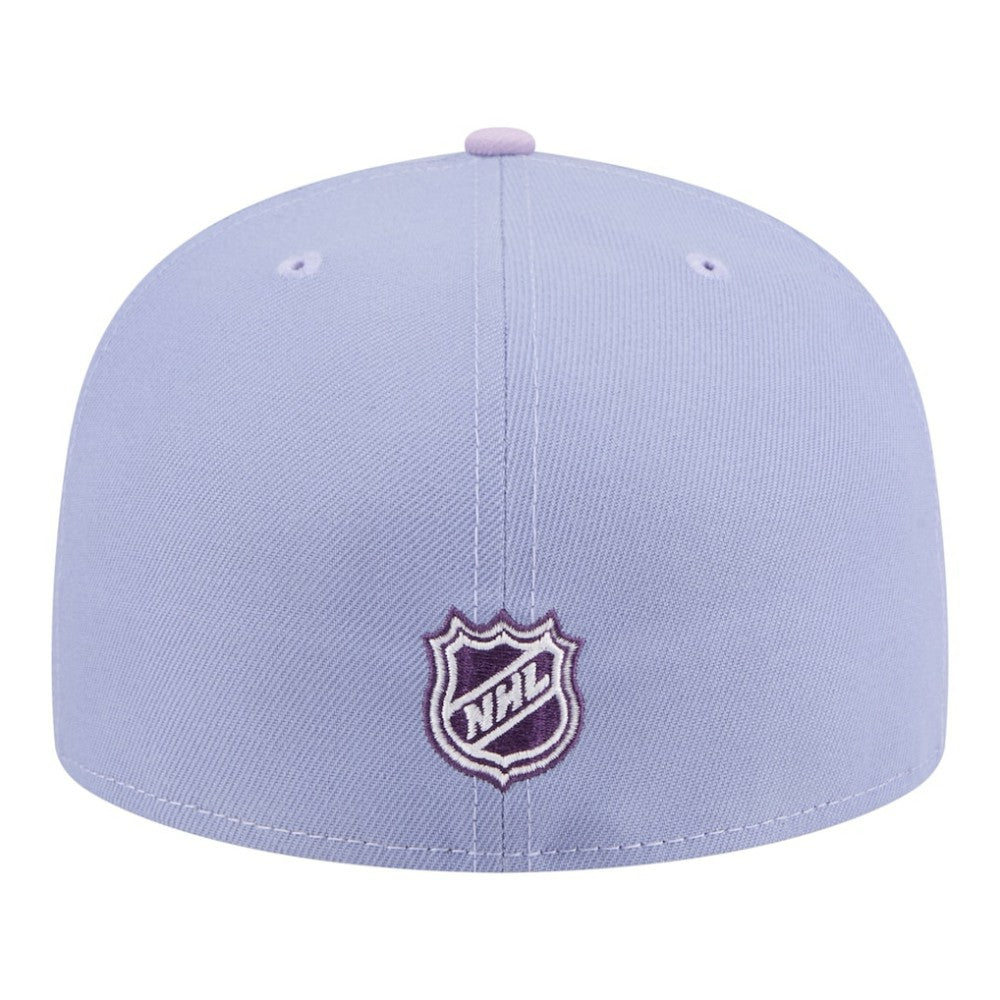 NHL Philadelphia Flyers New Era Lavender Bloom 59FIFTY Fitted Hat - Light Purple/Purple