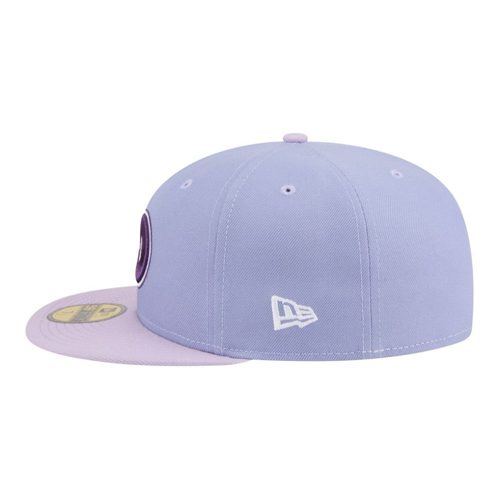 NHL Philadelphia Flyers New Era Lavender Bloom 59FIFTY Fitted Hat - Light Purple/Purple
