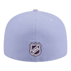 NHL Los Angeles Kings New Era Lavender Bloom 59FIFTY Fitted Hat - Light Purple/Purple