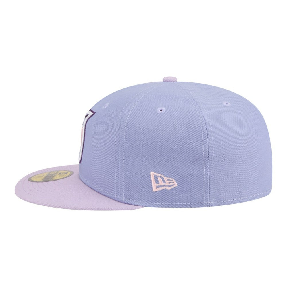 NHL New York Rangers New Era Lavender Bloom 59FIFTY Fitted Hat - Light Purple/Purple