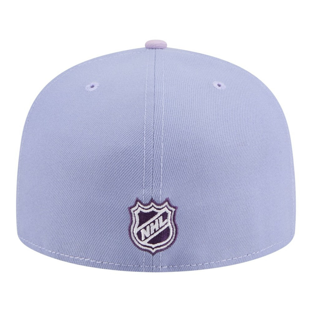 NHL Colorado Avalanche New Era Lavender Bloom 59FIFTY Fitted Hat - Light Purple/Purple