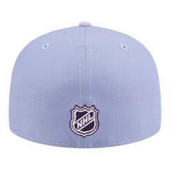 NHL Dallas Stars New Era Lavender Bloom 59FIFTY Fitted Hat - Light Purple/Purple