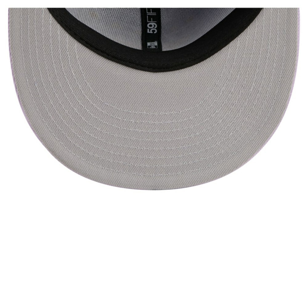 NHL Dallas Stars New Era Lavender Bloom 59FIFTY Fitted Hat - Light Purple/Purple