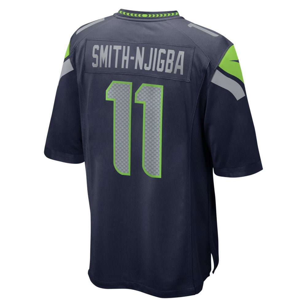 NFL Jaxon Smith-Njigba Seattle Seahawks Super Bowl LX Patch Game Jersey - College Navy