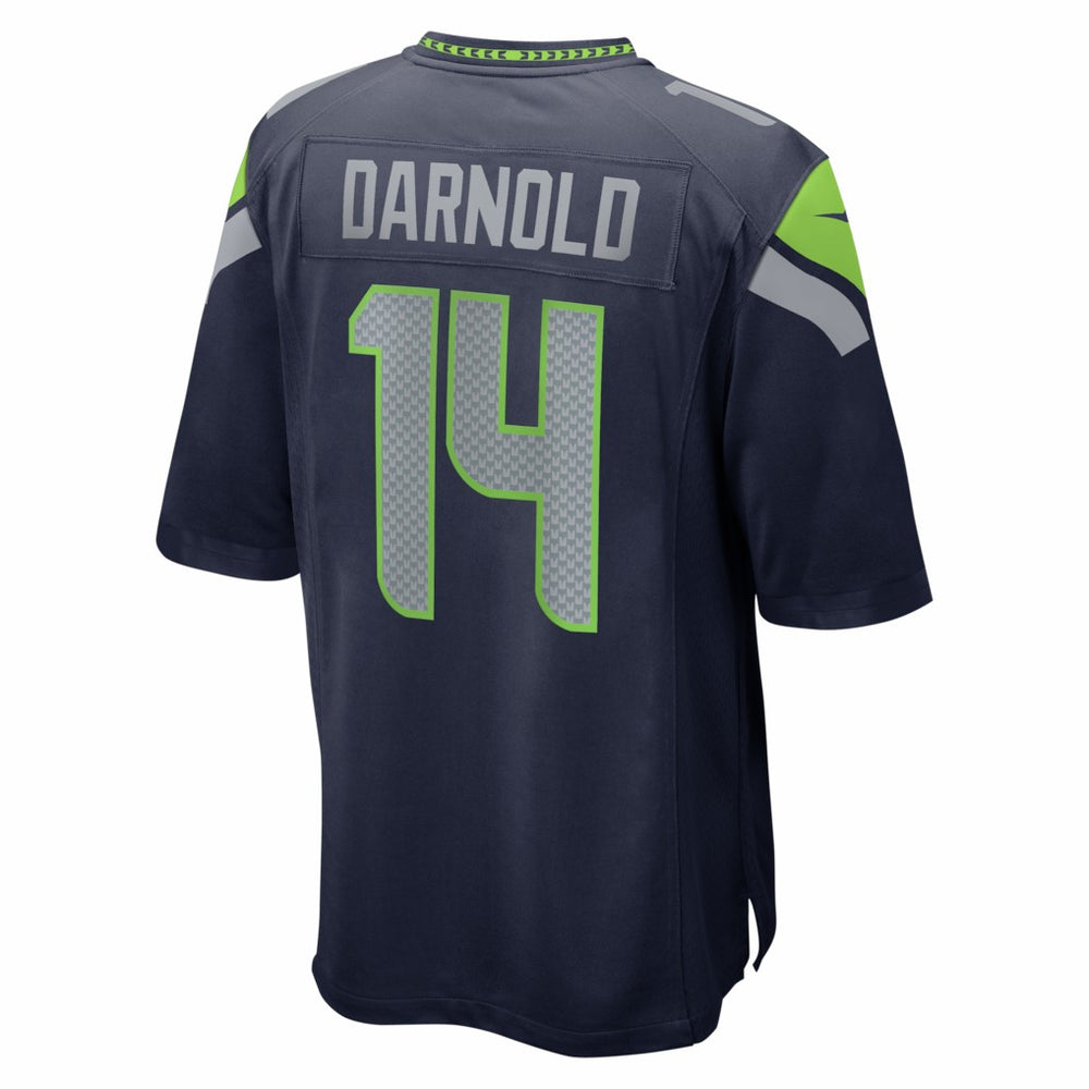 Sam Darnold Seattle Seahawks Super Bowl LX Patch Game Jersey College Navy