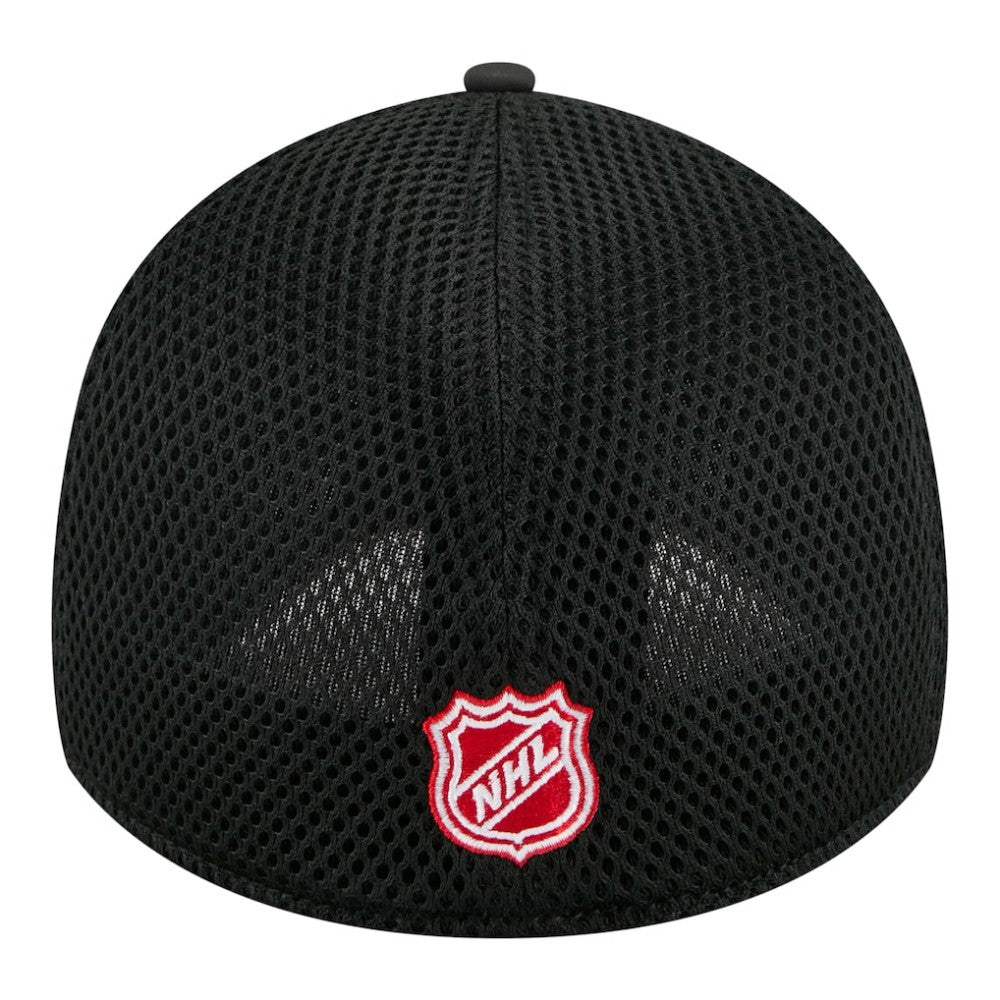 NHL Calgary Flames New Era Logo 39THIRTY Flex Hat - Black