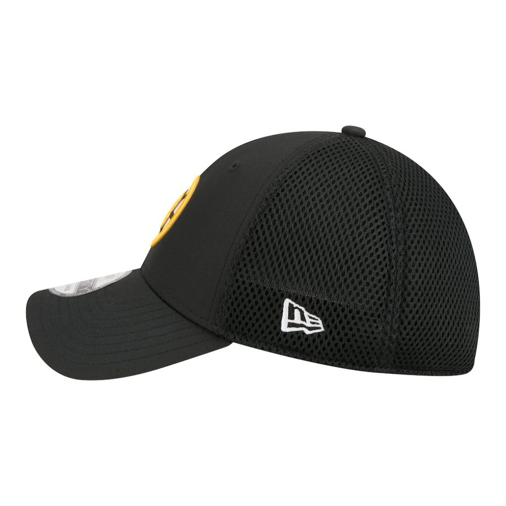 NHL Boston Bruins New Era Logo 39THIRTY Flex Hat - Black