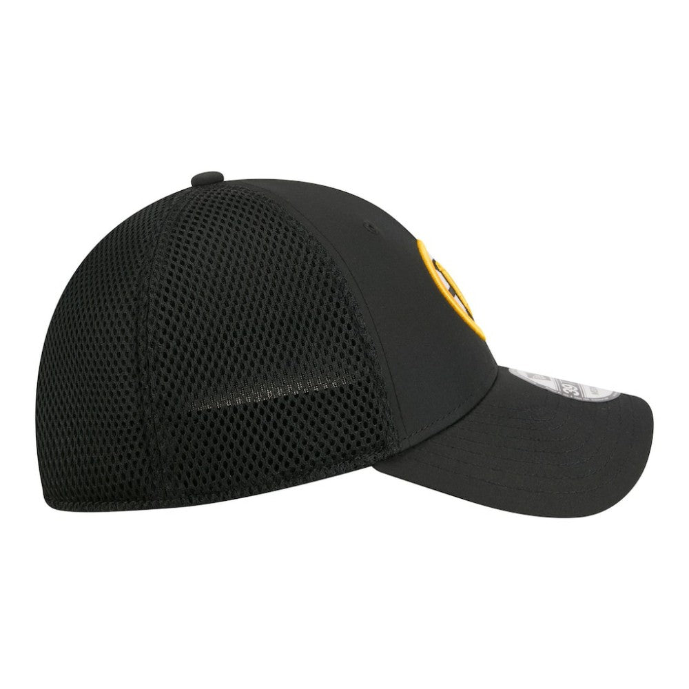 NHL Boston Bruins New Era Logo 39THIRTY Flex Hat - Black