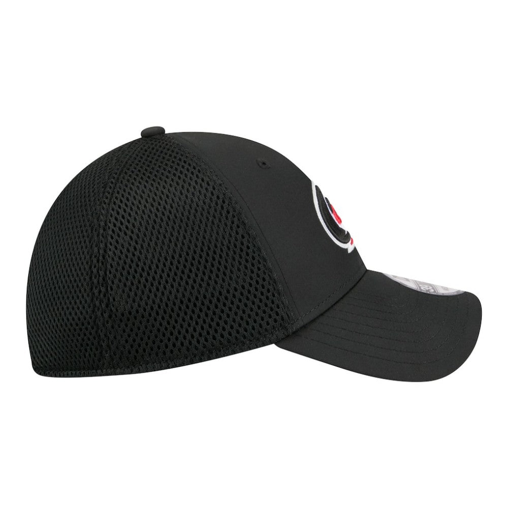 NHL Carolina Hurricanes New Era Logo 39THIRTY Flex Hat - Black
