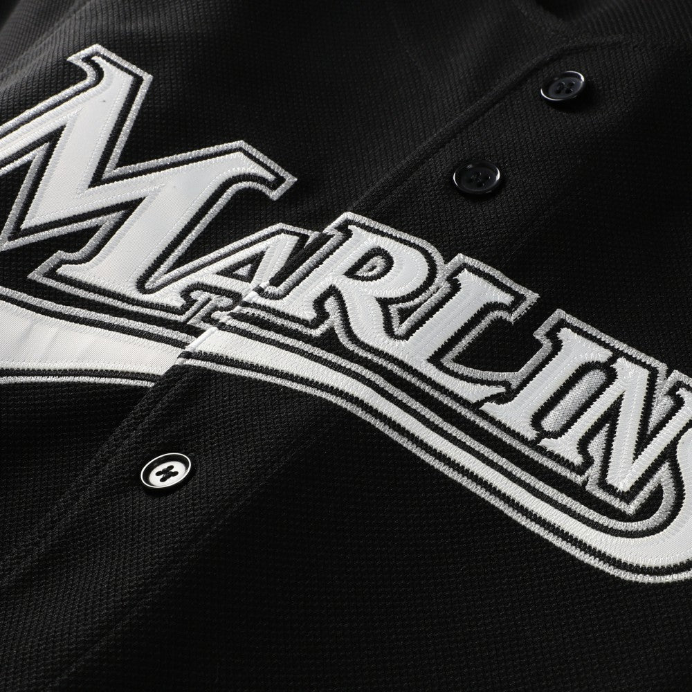 Miguel Cabrera Miami Marlins Mitchell & Ness Big & Tall Cooperstown Mesh Batting Practice Jersey - Black Jerseys