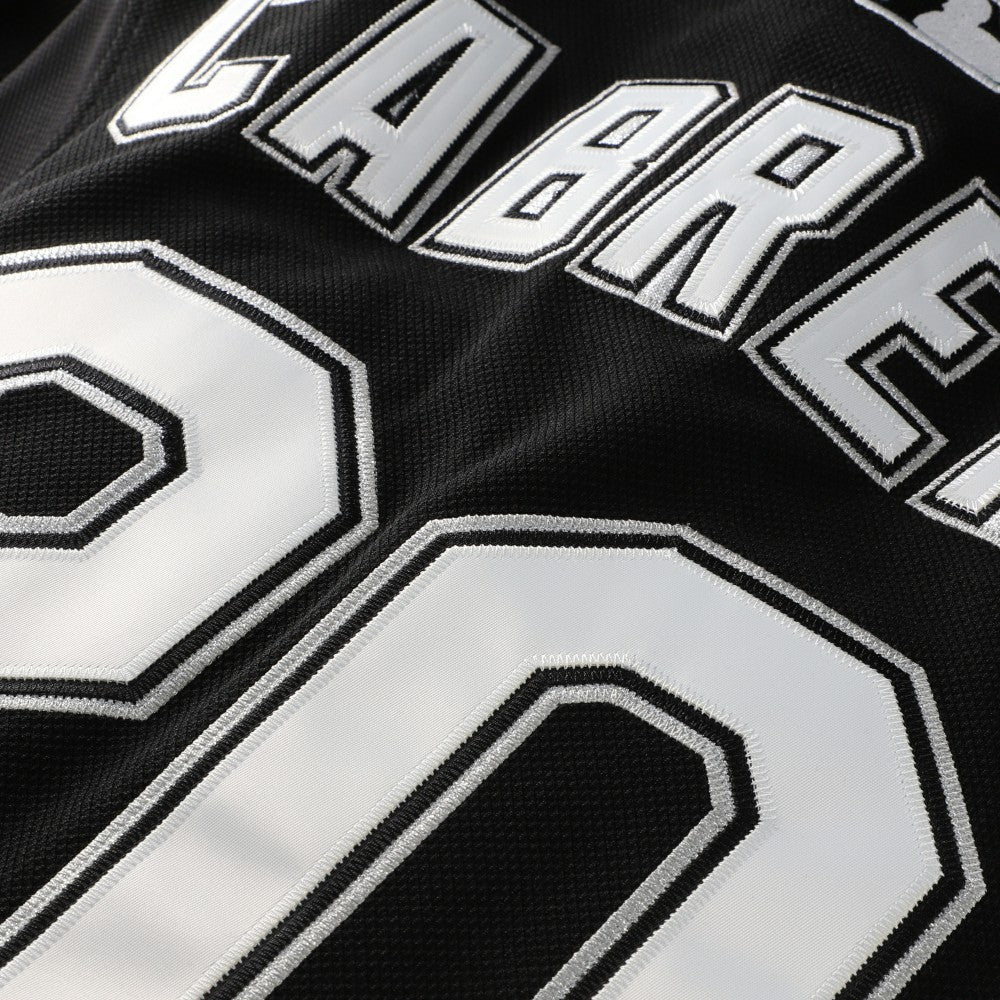 Miguel Cabrera Miami Marlins Mitchell & Ness Big & Tall Cooperstown Mesh Batting Practice Jersey - Black Jerseys