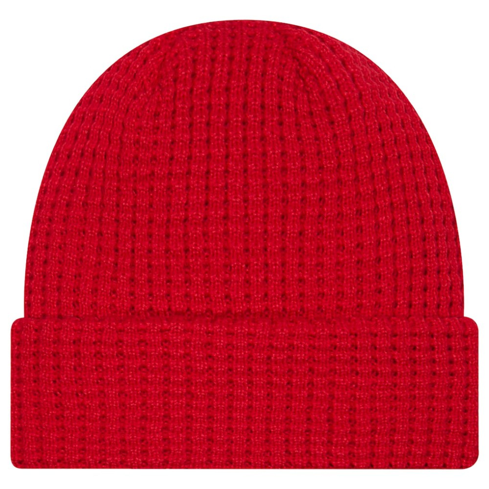 NHL Carolina Hurricanes New Era Waffle Cuffed Knit Hat - Red