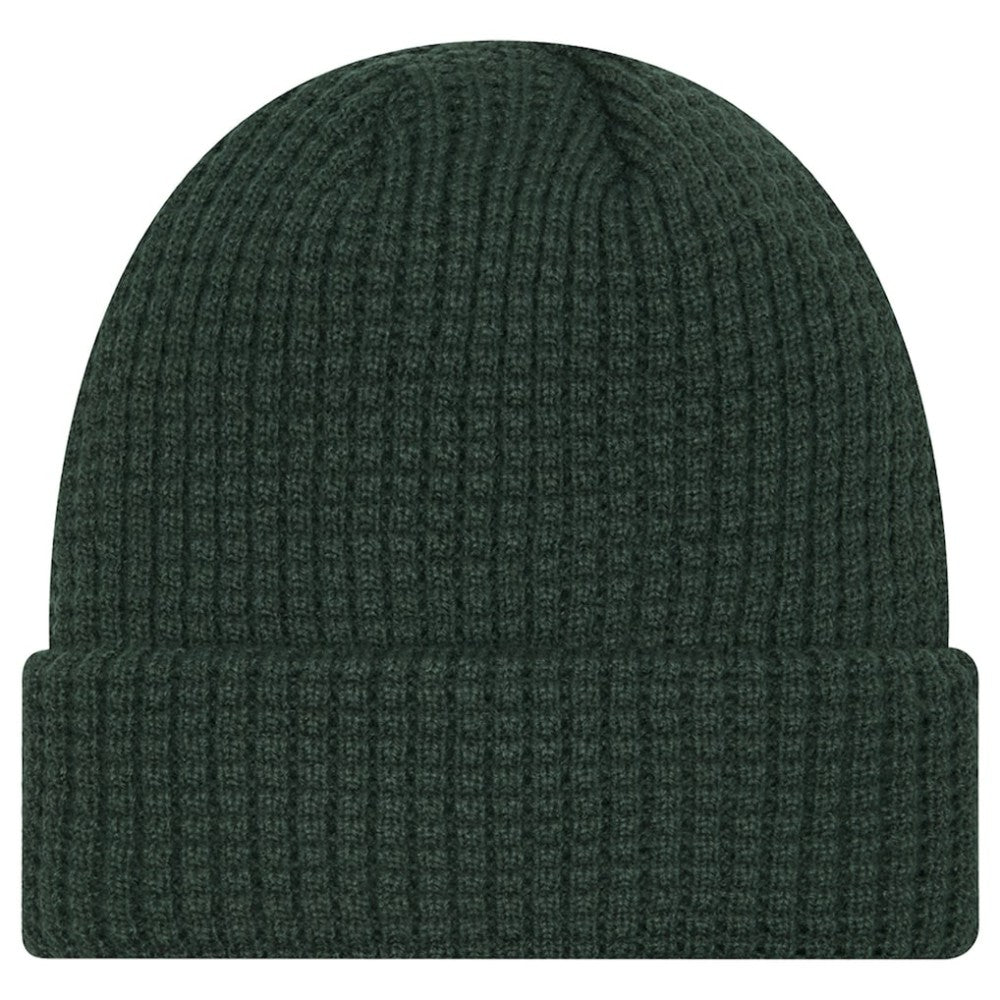 NHL Minnesota Wild New Era Waffle Cuffed Knit Hat - Green