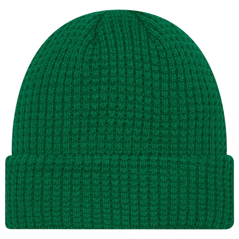 NHL Dallas Stars New Era Waffle Cuffed Knit Hat - Kelly Green