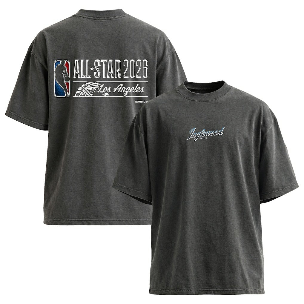 round21 Unisex 2026 NBA All-Star Game Court T-Shirt Gray