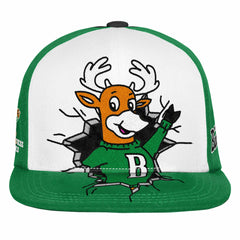 Milwaukee Bucks Youth Mascot Snapback Hat Green