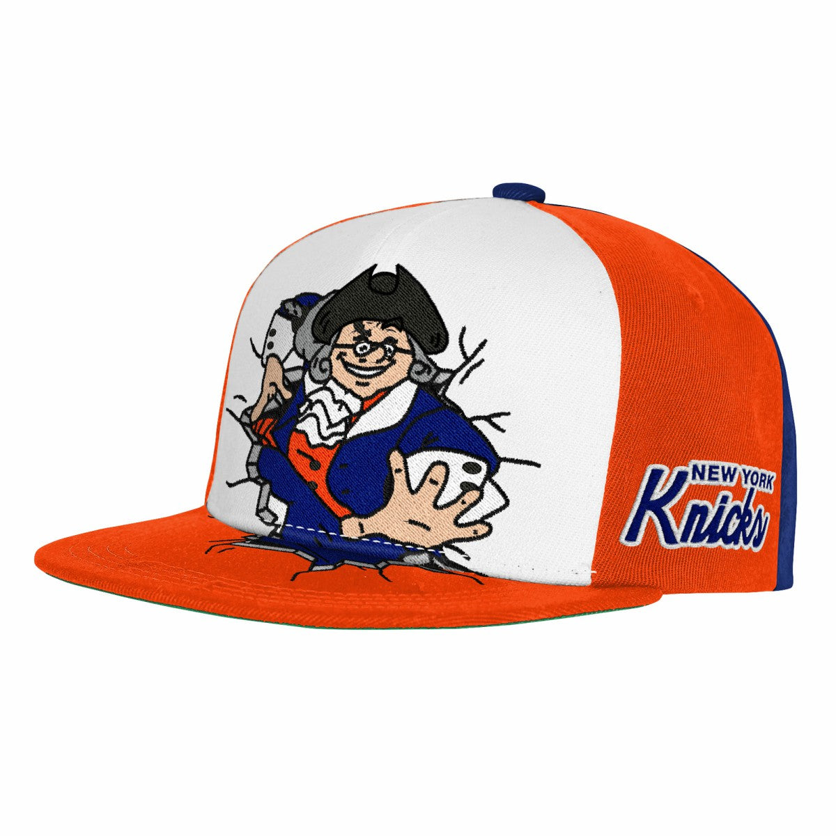 New York Knicks Youth Mascot Snapback Hat Royal