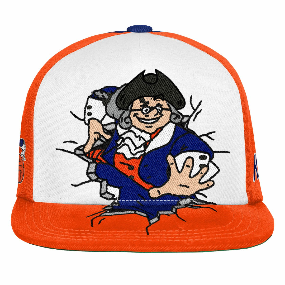 New York Knicks Youth Mascot Snapback Hat Royal