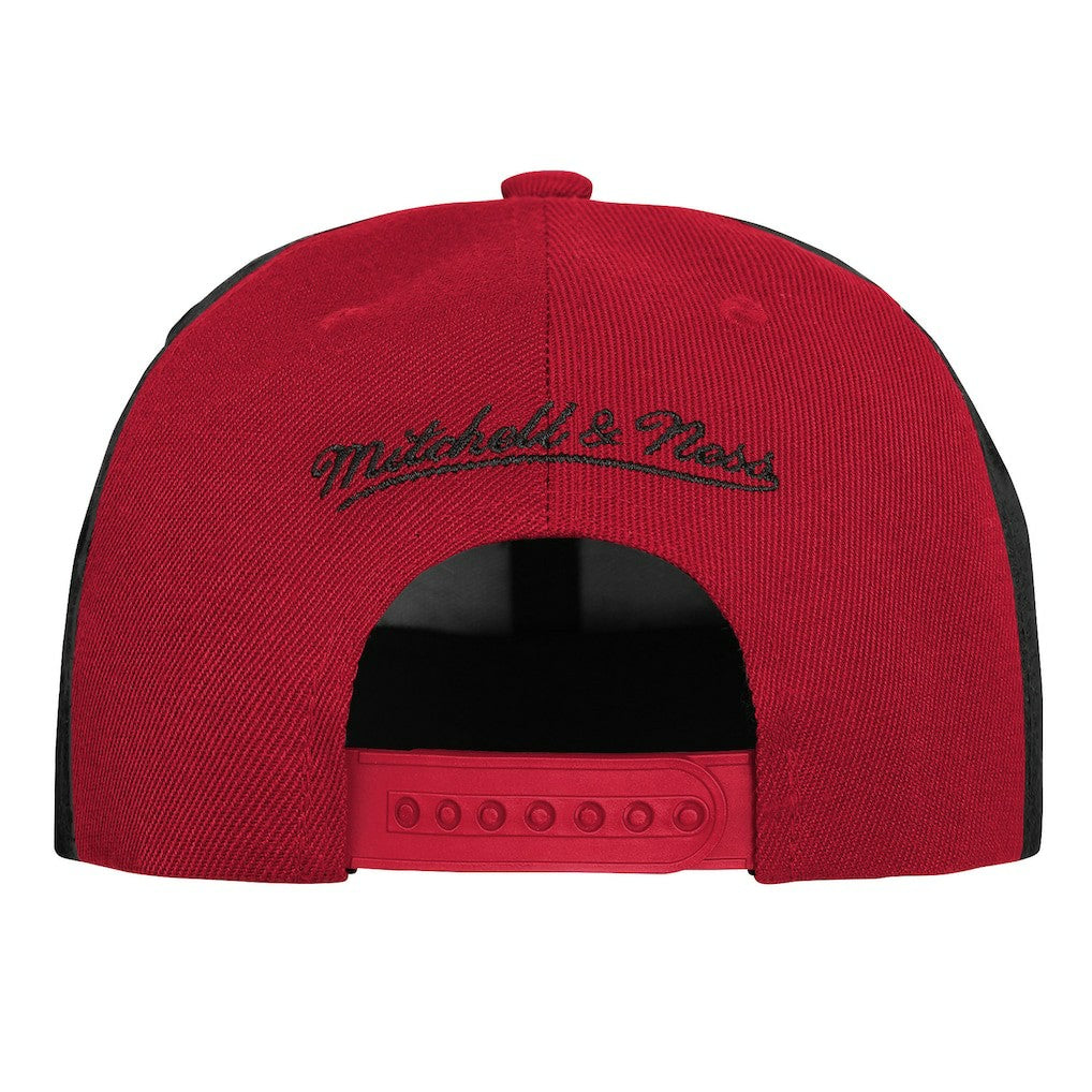 Chicago Bulls Youth Mascot Snapback Hat Black