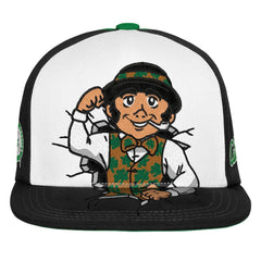 Boston Celtics Youth Mascot Snapback Hat Green