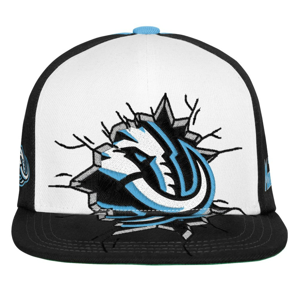 NHL Utah Mammoth Mitchell & Ness Youth Mascot Snapback Hat - Navy