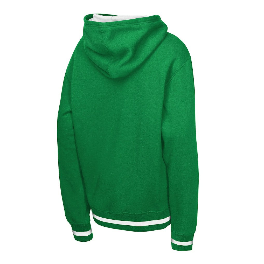 Boston Celtics Youth Playmaker Fashion Fleece Hoodie Kelly Green