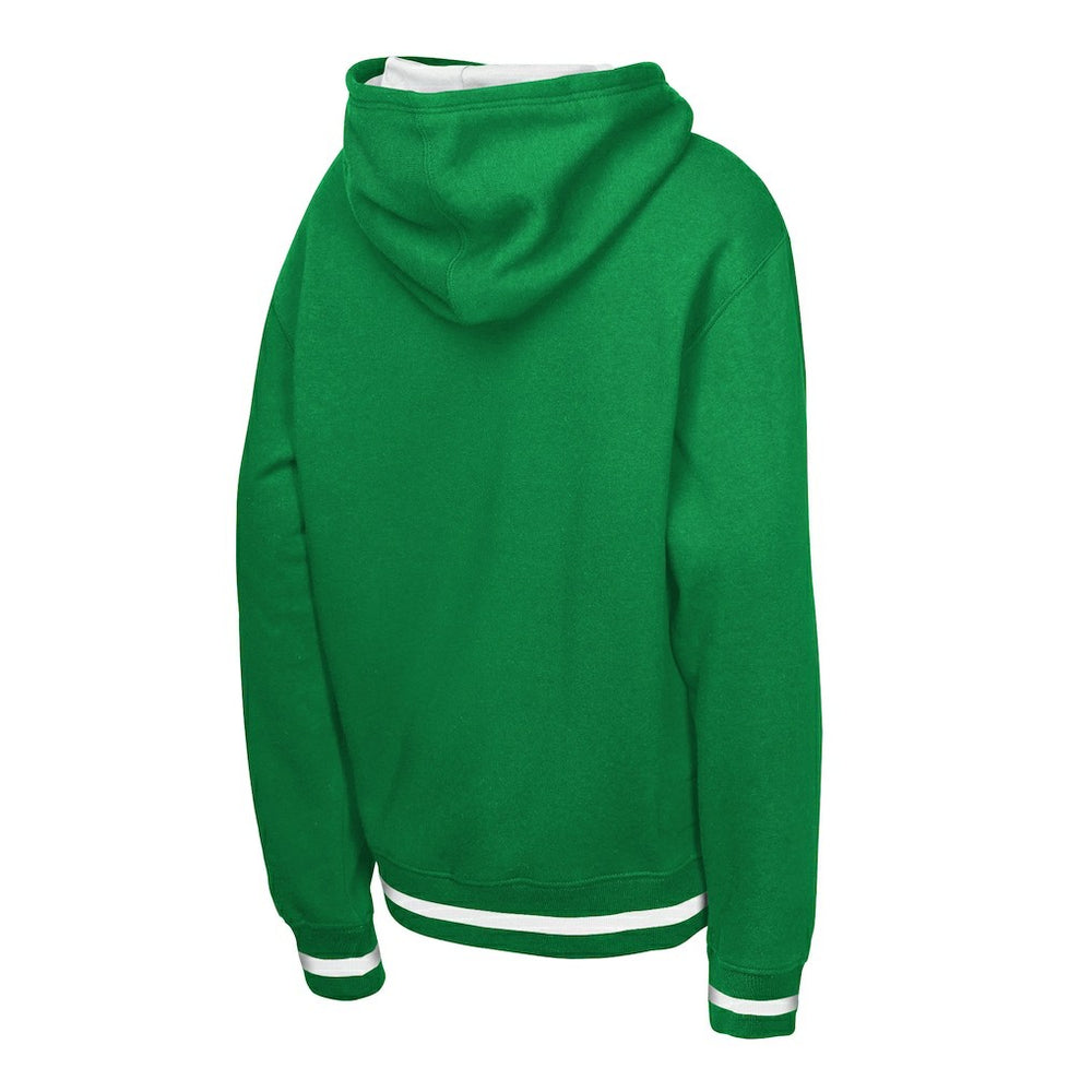 Boston Celtics Youth Playmaker Fashion Fleece Hoodie Kelly Green