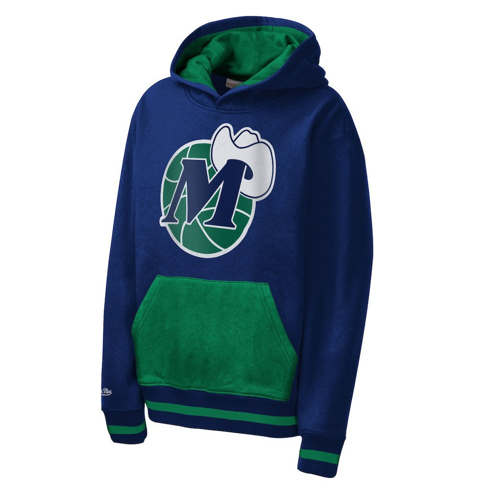 Dallas Mavericks Youth Playmaker Fashion Fleece Hoodie Navy
