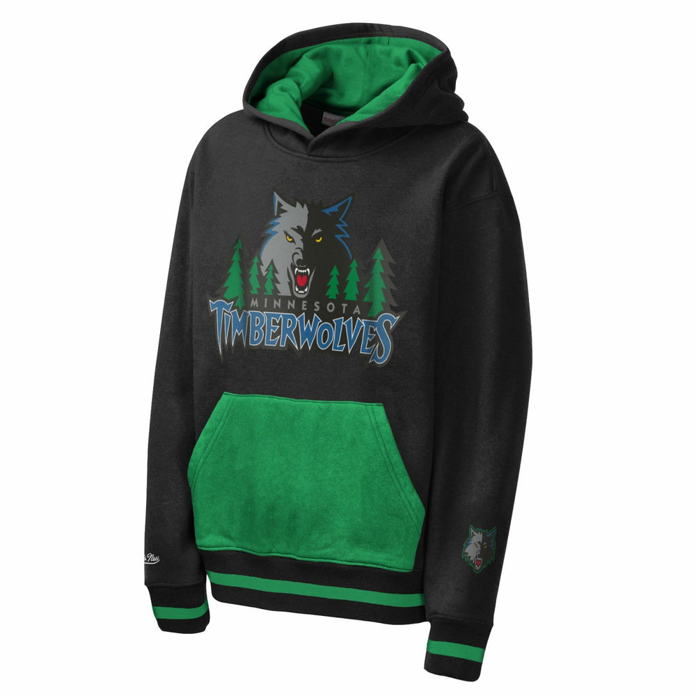 Minnesota Timberwolves Youth Playmaker Fashion Fleece Hoodie Navy