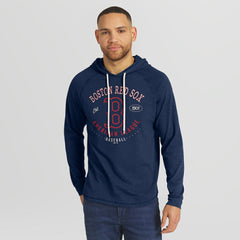 Boston Red Sox Darius Rucker Collection by Fanatics Raglan Hooded Long Sleeve T-Shirt - Navy T-shirts