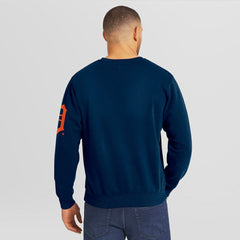 Detroit Tigers Darius Rucker Collection by Fanatics Washed Crew Neck Pullover Sweatshirt - Navy Pullover