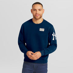 New York Yankees Darius Rucker Collection by Fanatics Washed Crew Neck Pullover Sweatshirt - Navy Pullover