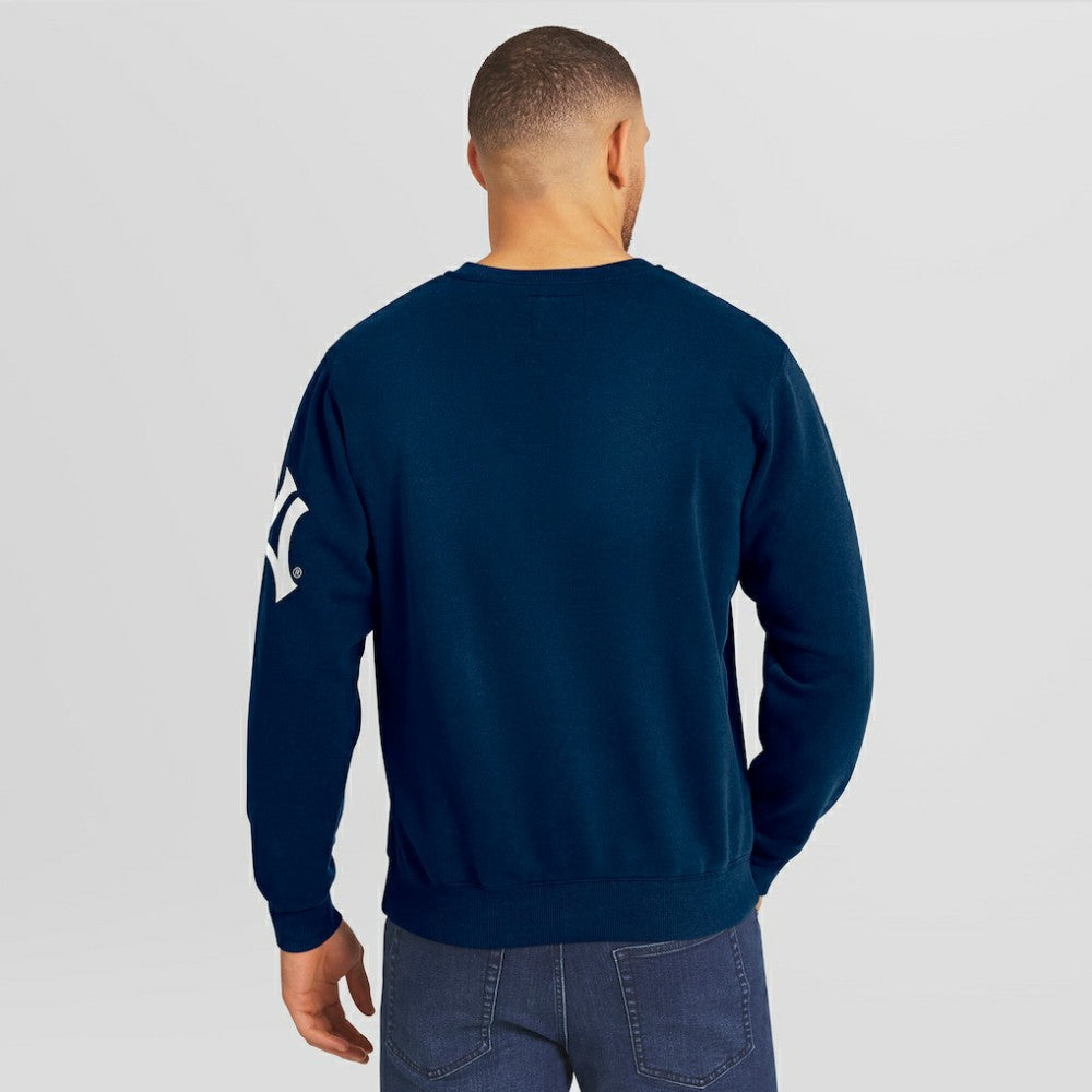 New York Yankees Darius Rucker Collection by Fanatics Washed Crew Neck Pullover Sweatshirt - Navy Pullover