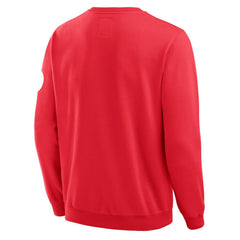Philadelphia Phillies Darius Rucker Collection by Fanatics Washed Crew Neck Pullover Sweatshirt - Red Pullover