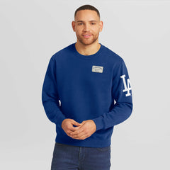 Los Angeles Dodgers Darius Rucker Collection by Fanatics Washed Crew Neck Pullover Sweatshirt - Royal Pullover