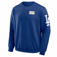 Los Angeles Dodgers Darius Rucker Collection by Fanatics Washed Crew Neck Pullover Sweatshirt - Royal Pullover