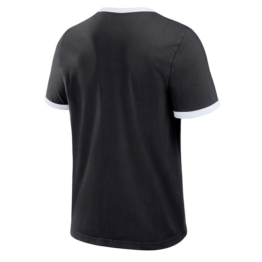 Baltimore Orioles Darius Rucker Collection by Fanatics Washed Ringer T-Shirt - Black T-shirts