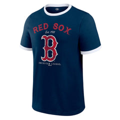 Boston Red Sox Darius Rucker Collection by Fanatics Washed Ringer T-Shirt - Navy T-shirts